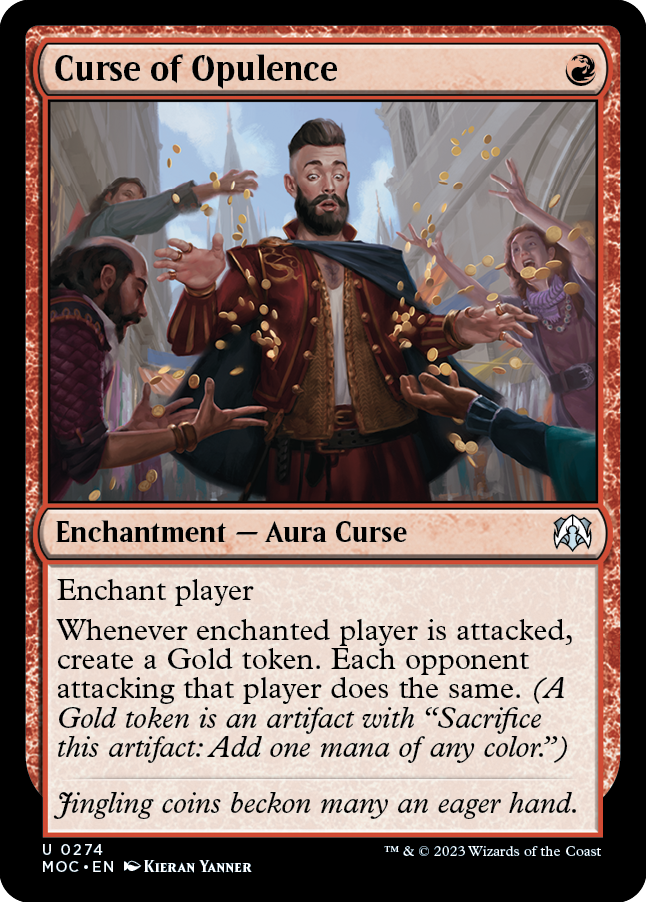 Curse of Opulence [March of the Machine Commander] | Fandemonia Ltd