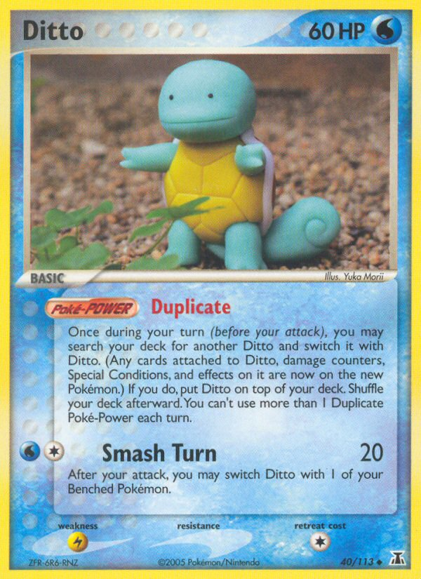 Ditto (40/113) [EX: Delta Species] | Fandemonia Ltd