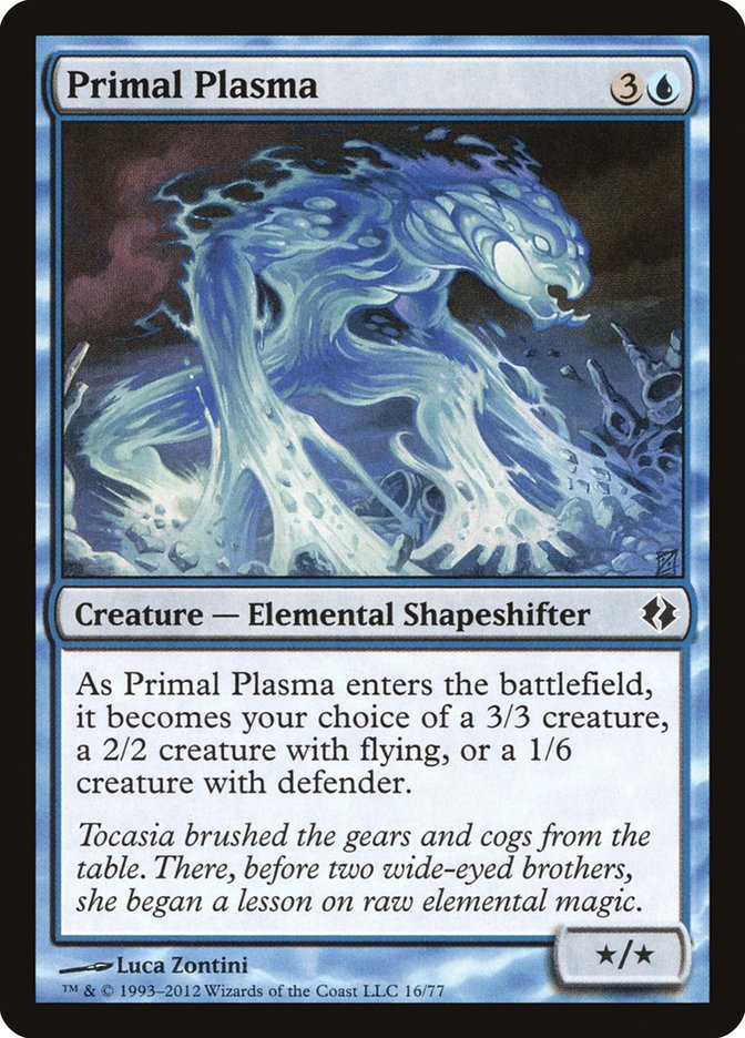 Primal Plasma [Duel Decks: Venser vs. Koth] | Fandemonia Ltd