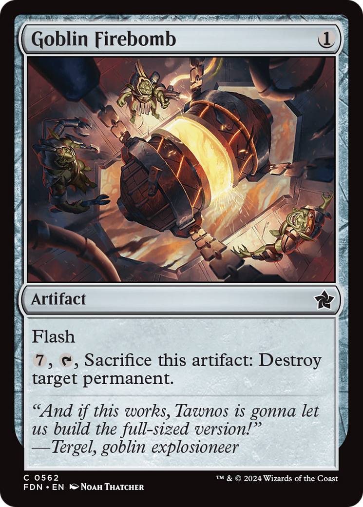 Goblin Firebomb [Foundations] | Fandemonia Ltd