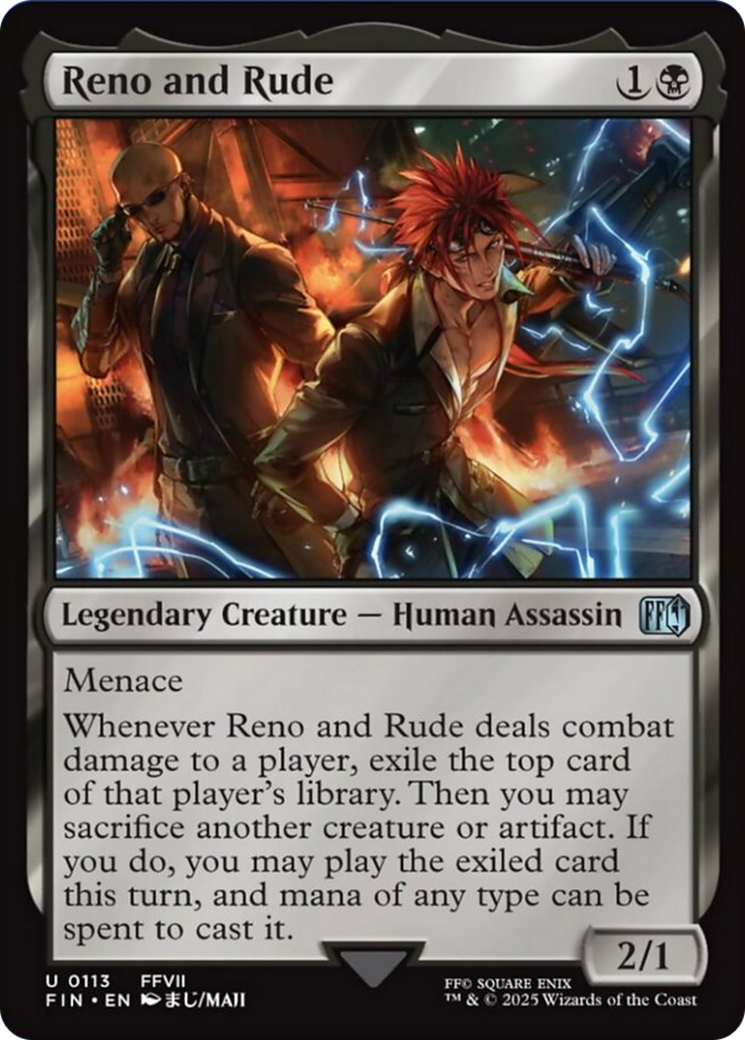 Reno and Rude [FINAL FANTASY] | Fandemonia Ltd