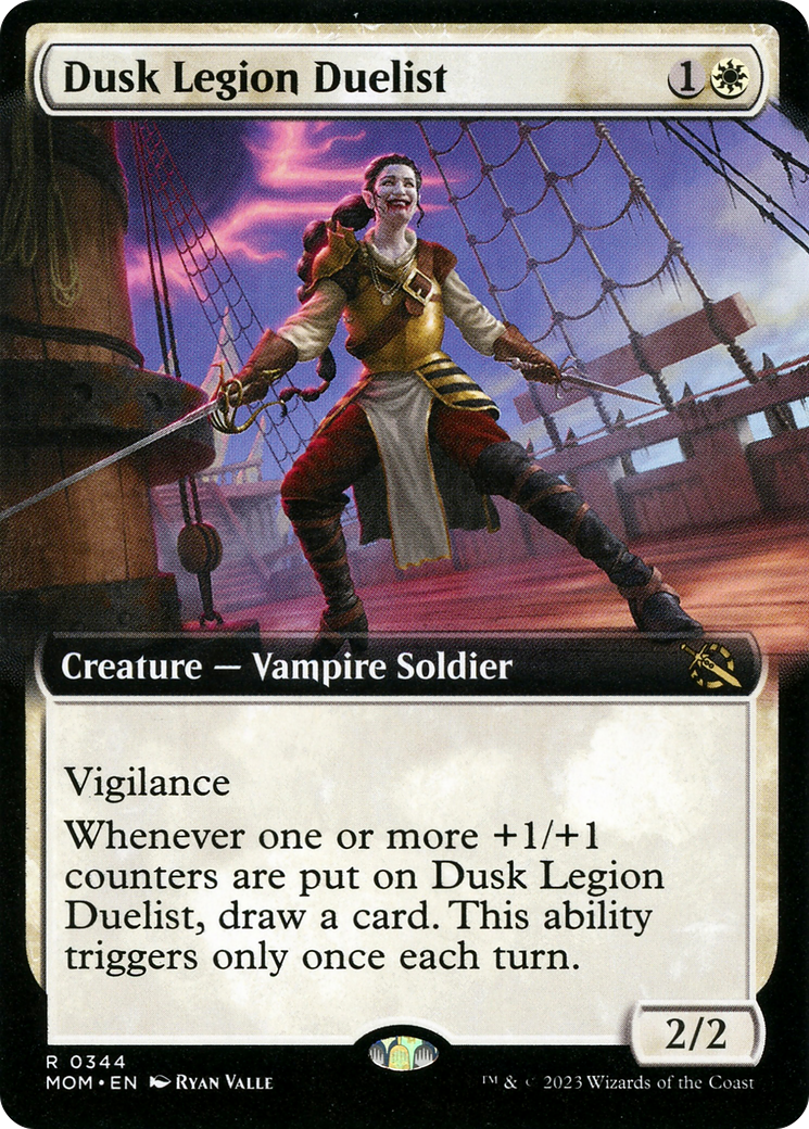 Dusk Legion Duelist (Extended Art) [March of the Machine] | Fandemonia Ltd