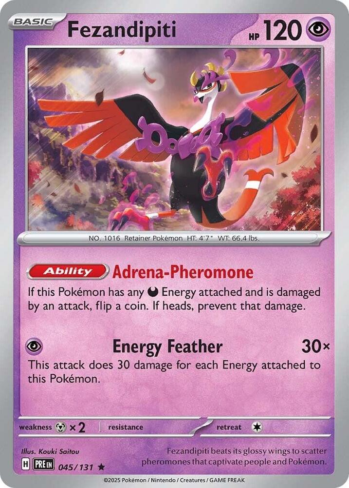 Fezandipiti (045/131) [Scarlet & Violet: Prismatic Evolutions] | Fandemonia Ltd