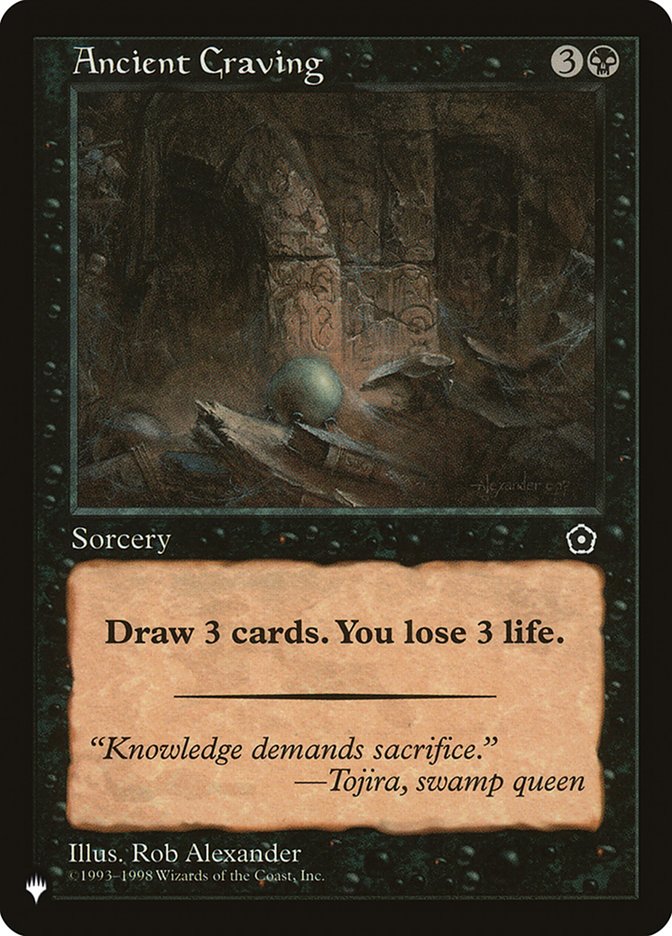 Ancient Craving [The List] | Fandemonia Ltd