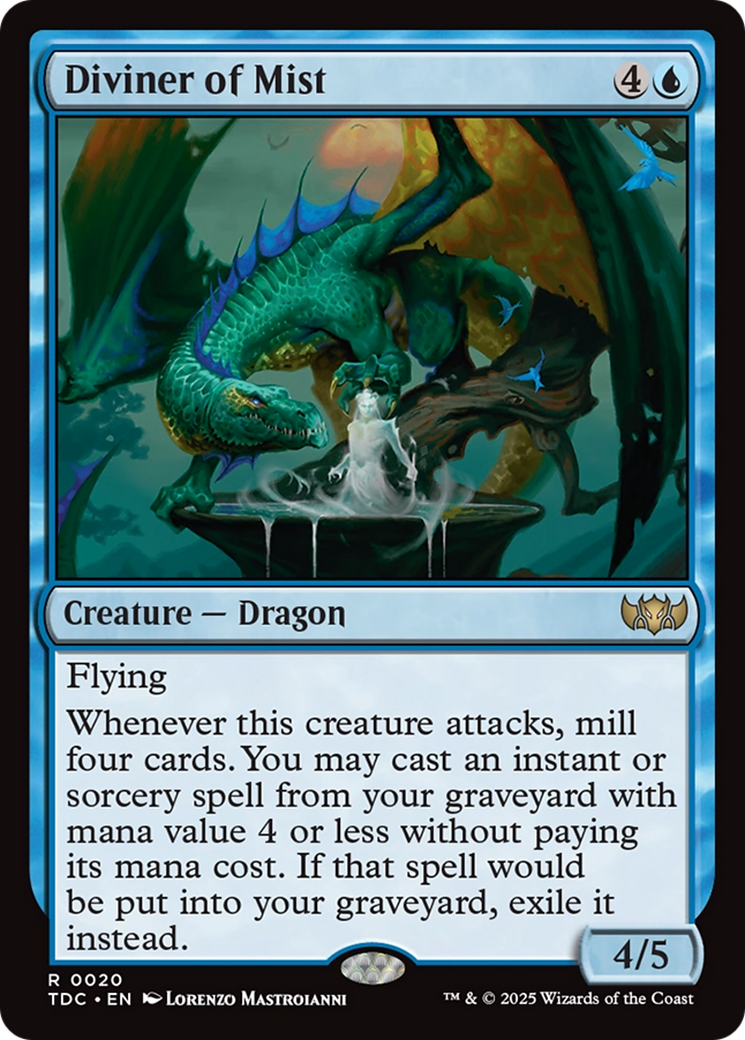 Diviner of Mist [Tarkir: Dragonstorm Commander] | Fandemonia Ltd