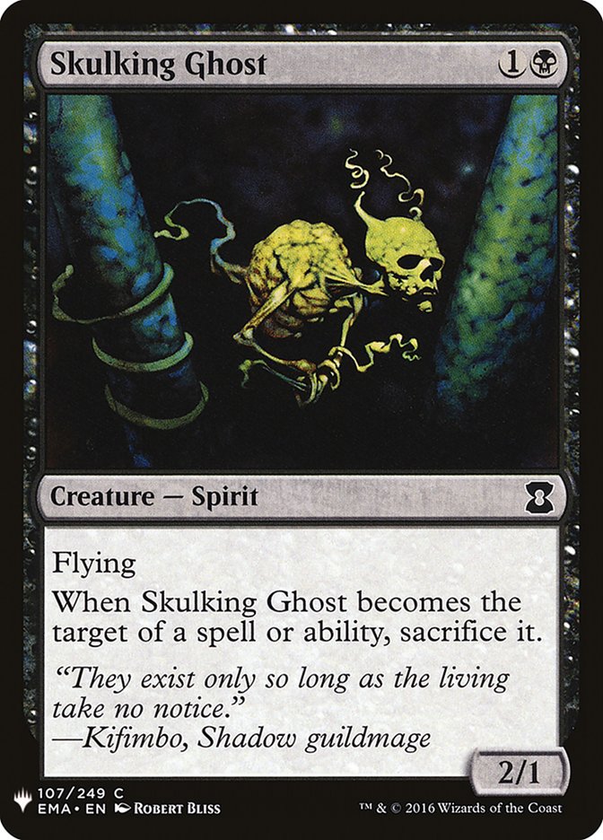 Skulking Ghost [Mystery Booster] | Fandemonia Ltd