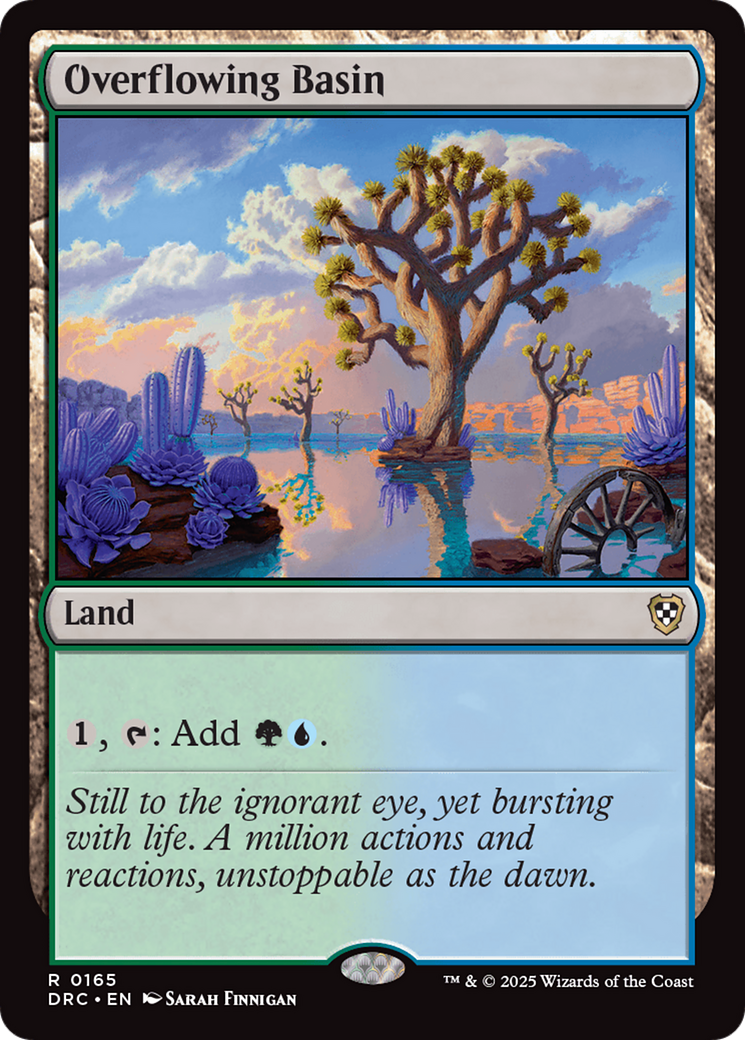 Overflowing Basin [Aetherdrift Commander] | Fandemonia Ltd