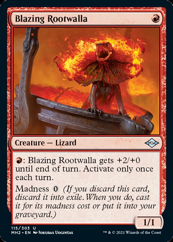Blazing Rootwalla [Modern Horizons 2] | Fandemonia Ltd