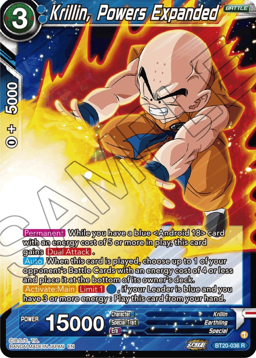 Krillin, Powers Expanded (BT20-036) [Power Absorbed] | Fandemonia Ltd
