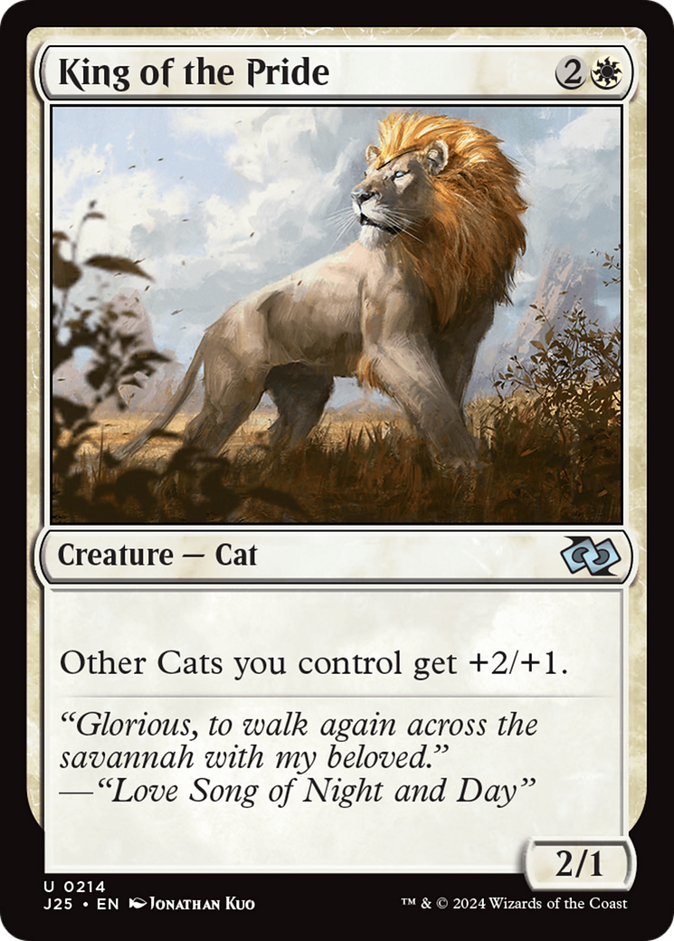 King of the Pride [Foundations Jumpstart] | Fandemonia Ltd