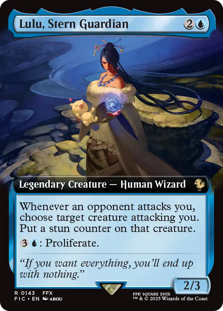 Lulu, Stern Guardian (Extended Art) [FINAL FANTASY Commander] | Fandemonia Ltd
