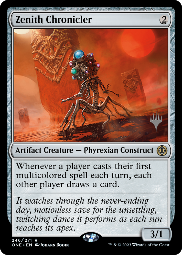 Zenith Chronicler (Promo Pack) [Phyrexia: All Will Be One Promos] | Fandemonia Ltd