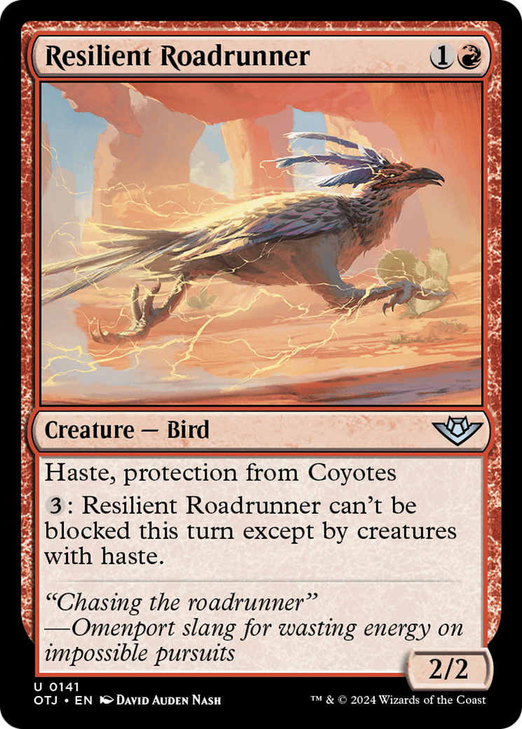 Resilient Roadrunner [Outlaws of Thunder Junction] | Fandemonia Ltd