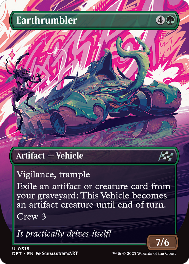 Earthrumbler (Borderless) [Aetherdrift] | Fandemonia Ltd