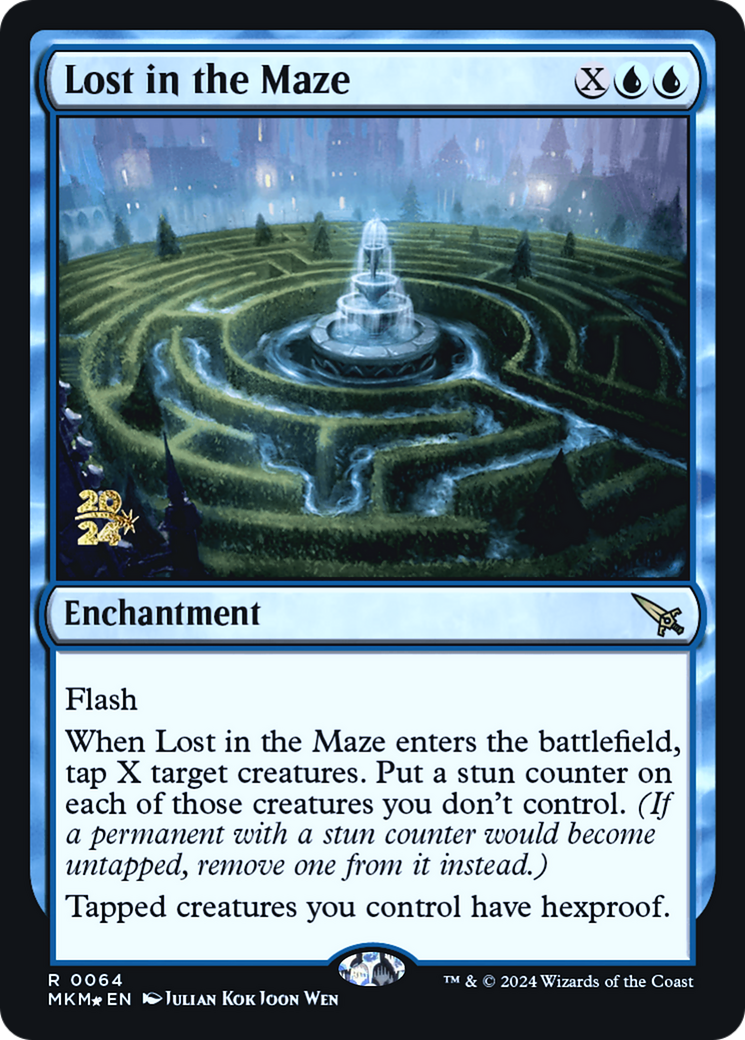 Lost in the Maze [Murders at Karlov Manor Prerelease Promos] | Fandemonia Ltd