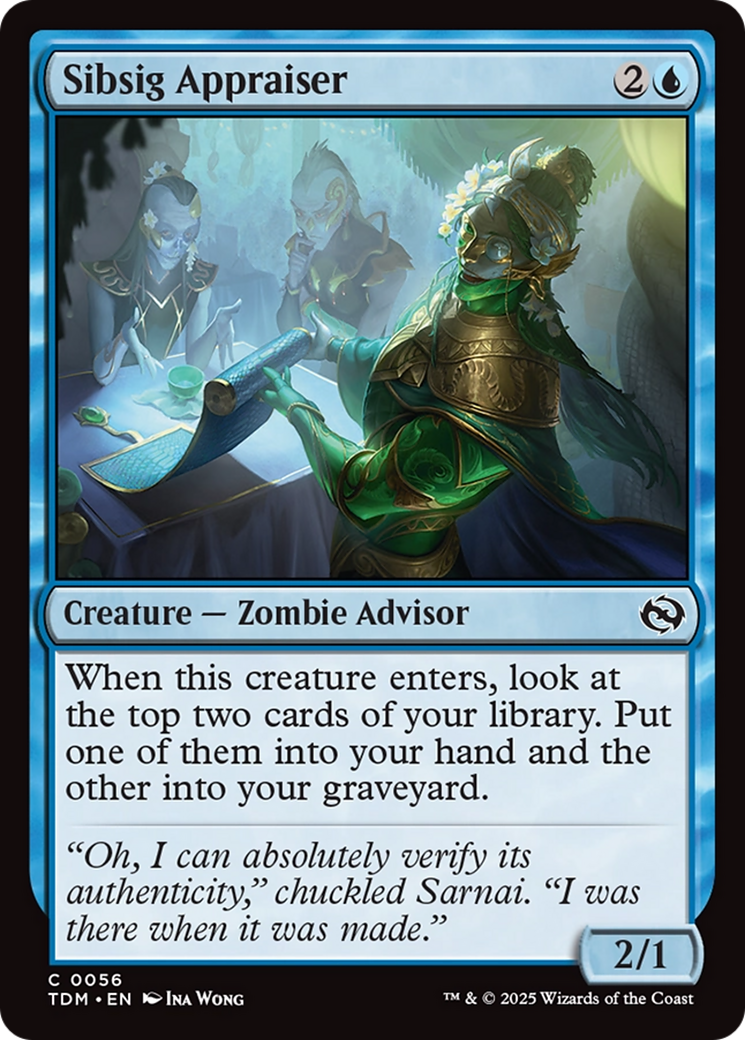 Sibsig Appraiser [Tarkir: Dragonstorm] | Fandemonia Ltd