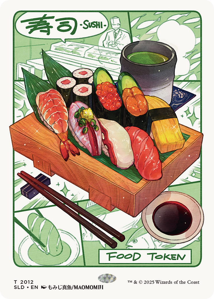 Food Token (2012) (Rainbow Foil) [Secret Lair Drop Series] | Fandemonia Ltd