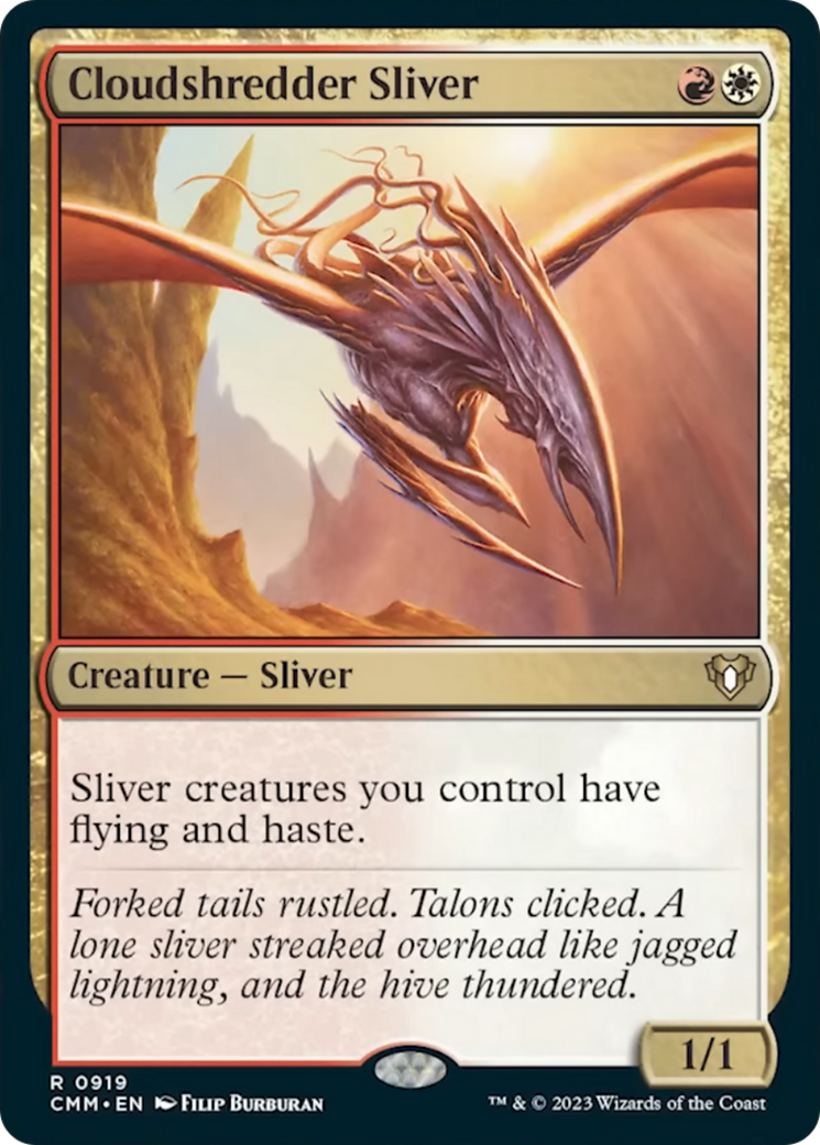 Cloudshredder Sliver [Commander Masters] | Fandemonia Ltd
