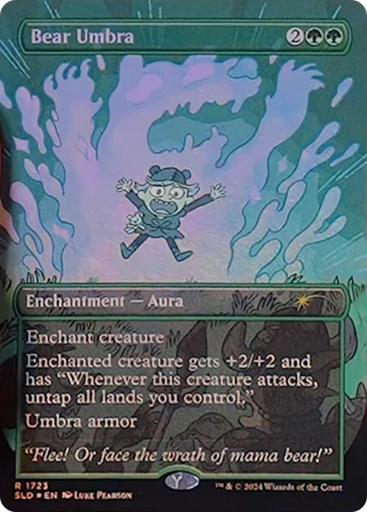 Bear Umbra (Rainbow Foil) [Secret Lair Drop Series] | Fandemonia Ltd