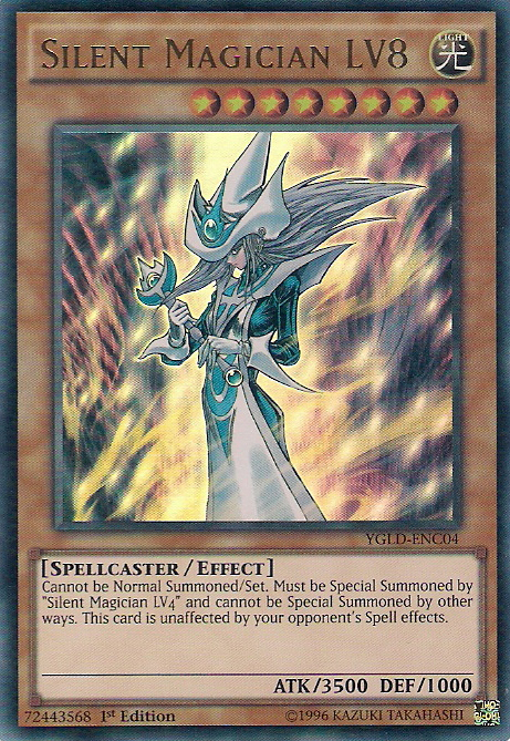 Silent Magician LV8 [YGLD-ENC04] Ultra Rare | Fandemonia Ltd