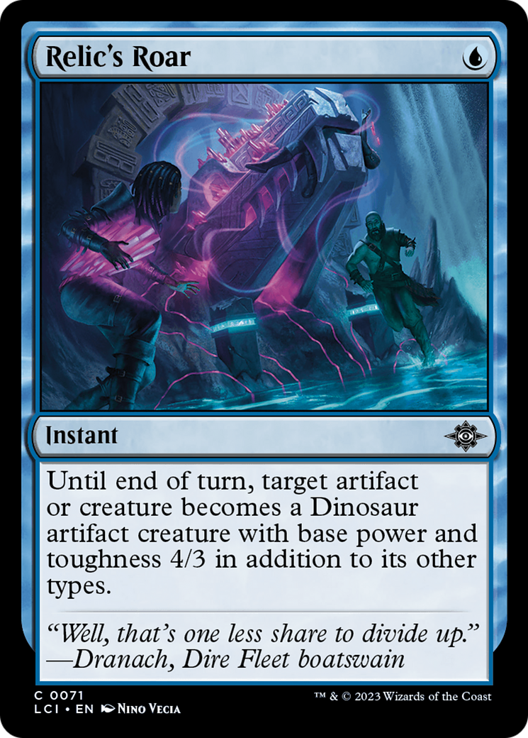 Relic's Roar [The Lost Caverns of Ixalan] | Fandemonia Ltd