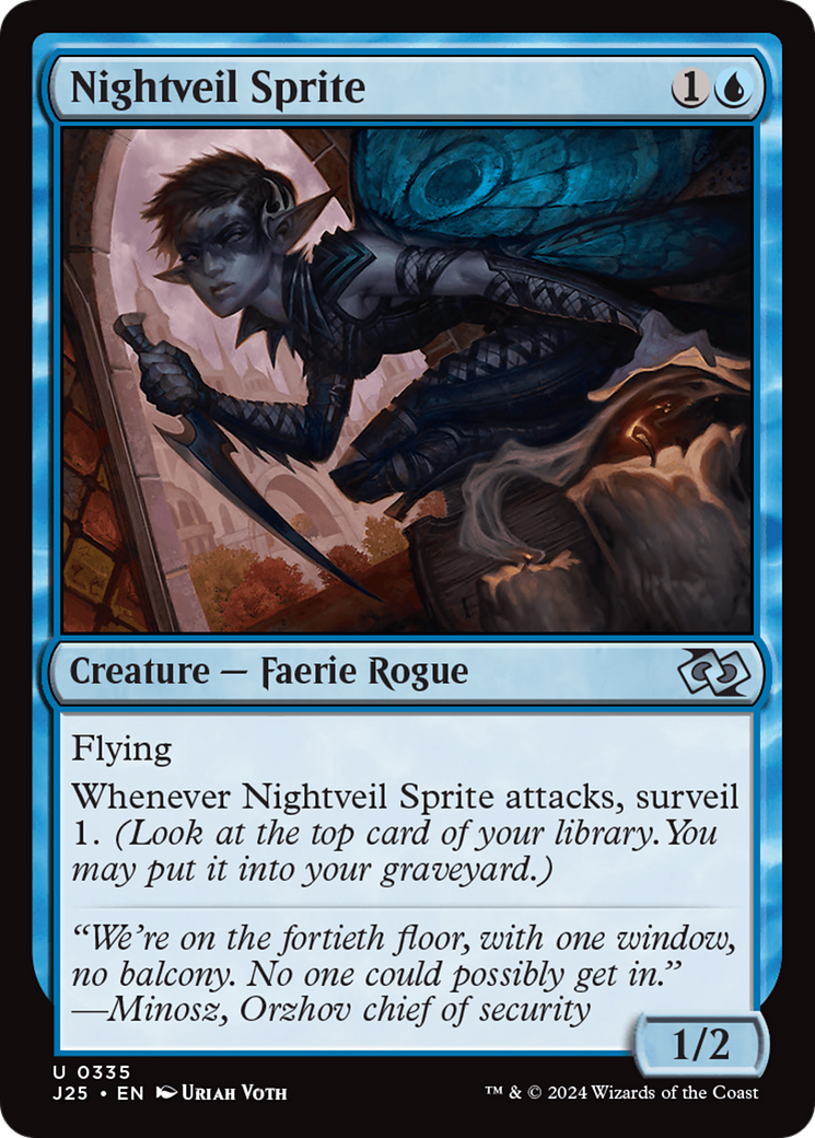 Nightveil Sprite [Foundations Jumpstart] | Fandemonia Ltd
