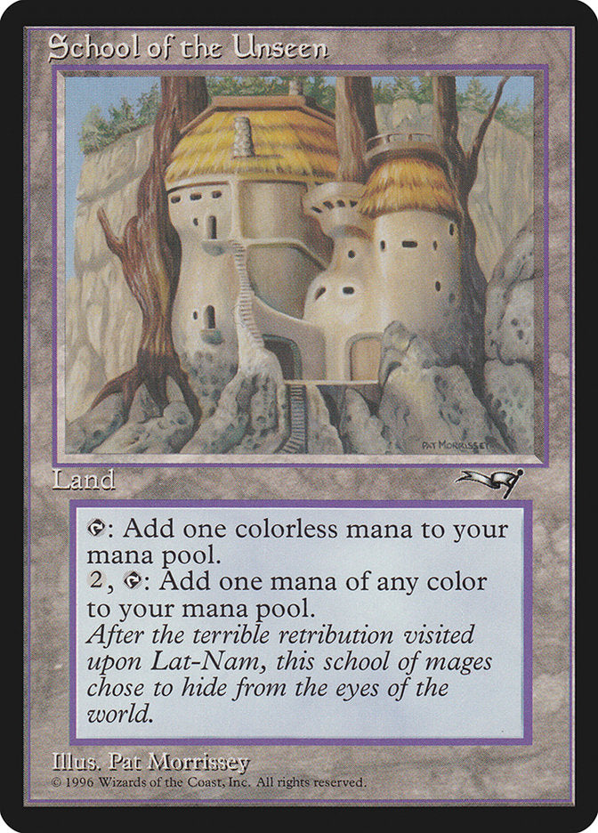 School of the Unseen [Alliances] | Fandemonia Ltd