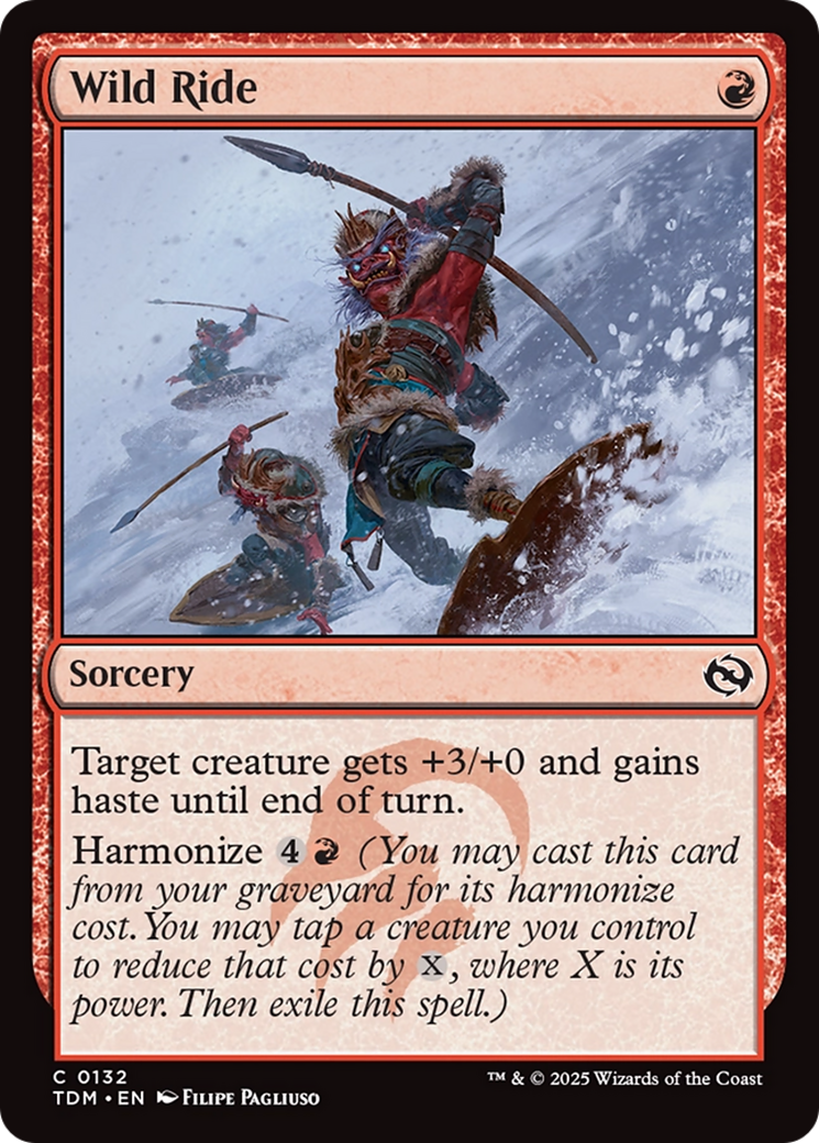 Wild Ride [Tarkir: Dragonstorm] | Fandemonia Ltd