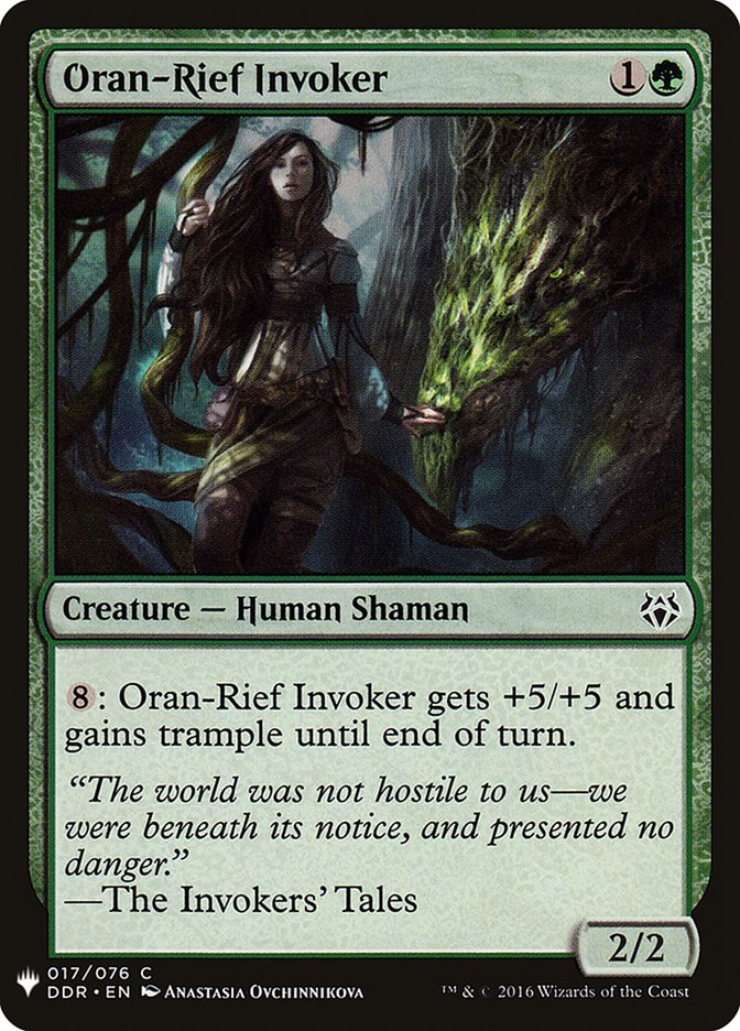Oran-Rief Invoker [Mystery Booster] | Fandemonia Ltd