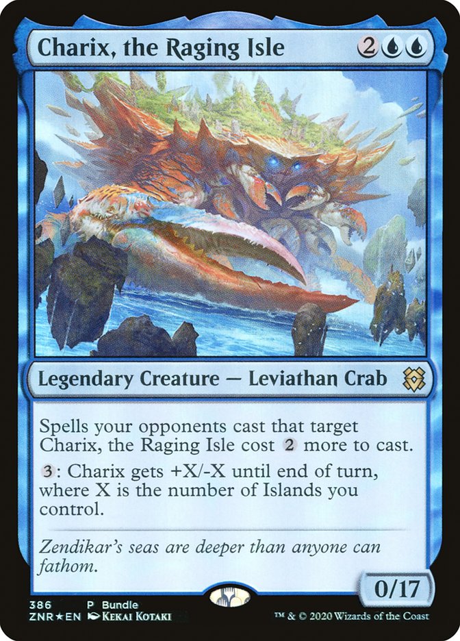 Charix, the Raging Isle (386) [Zendikar Rising Promos] | Fandemonia Ltd