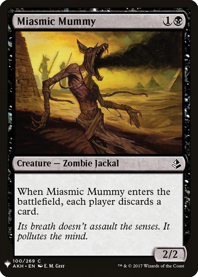 Miasmic Mummy [Mystery Booster] | Fandemonia Ltd