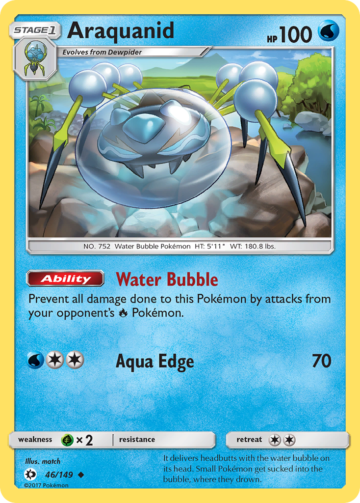 Araquanid (46/149) [Sun & Moon: Base Set] | Fandemonia Ltd