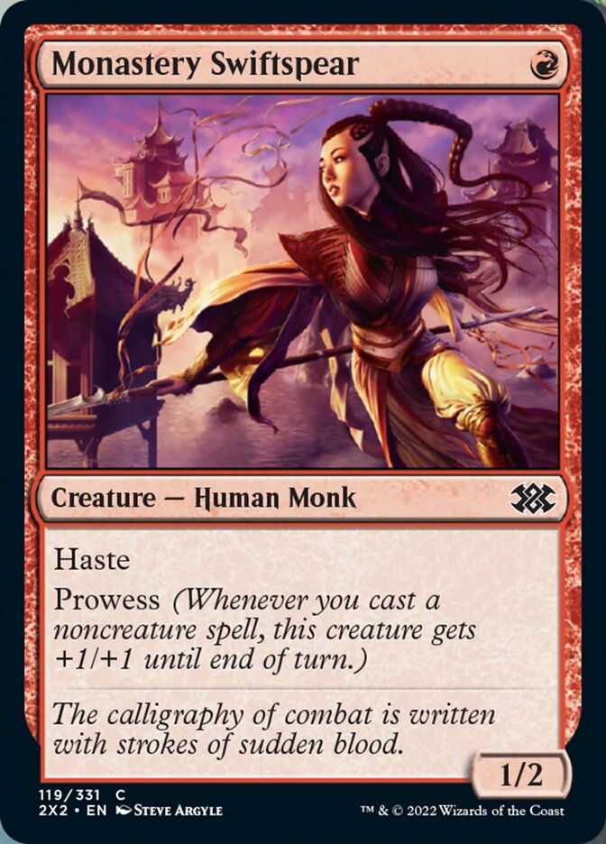 Monastery Swiftspear [Double Masters 2022] | Fandemonia Ltd
