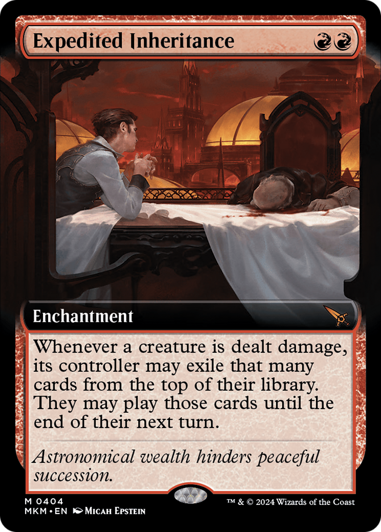 Expedited Inheritance (Extended Art) [Murders at Karlov Manor] | Fandemonia Ltd