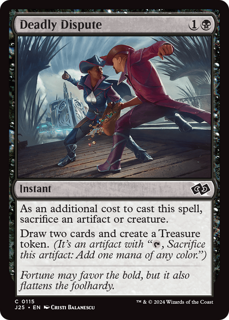 Deadly Dispute [Foundations Jumpstart] | Fandemonia Ltd