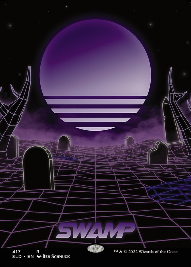Swamp (417) [Secret Lair Drop Series] | Fandemonia Ltd