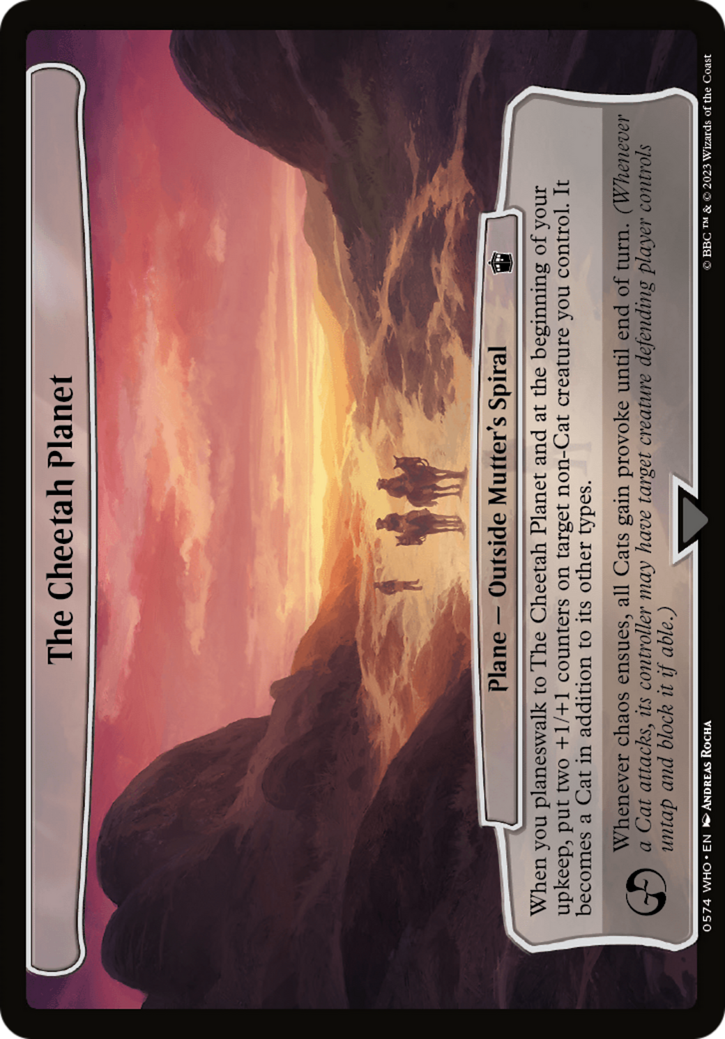 The Cheetah Planet [Doctor Who] | Fandemonia Ltd