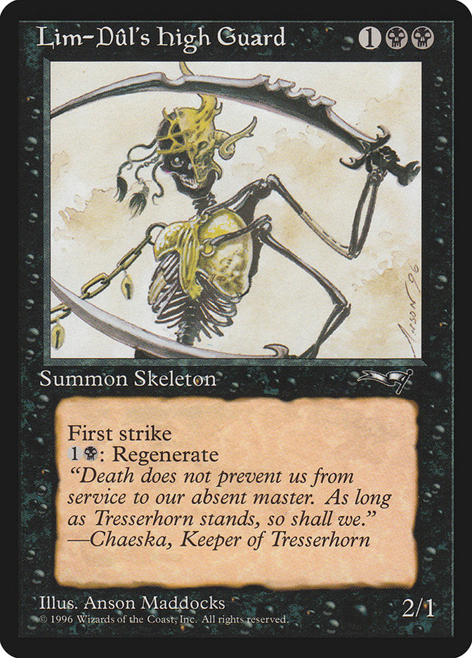 Lim-Dul's High Guard (Holding Sword) [Alliances] | Fandemonia Ltd