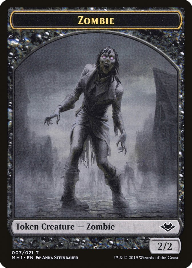 Zombie Token [Modern Horizons Tokens] | Fandemonia Ltd