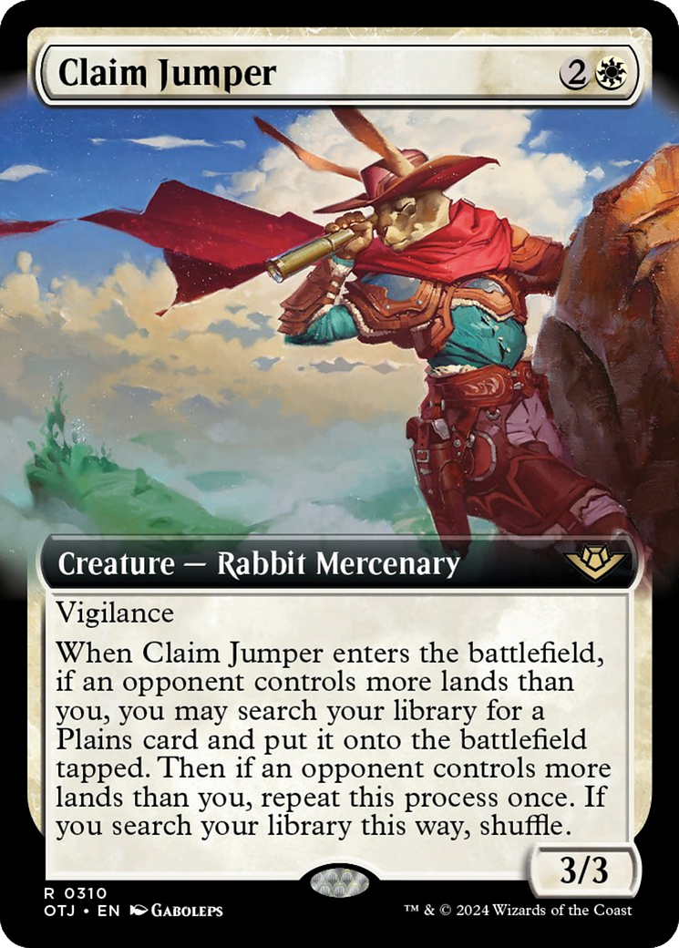 Claim Jumper (Extended Art) [Outlaws of Thunder Junction] | Fandemonia Ltd