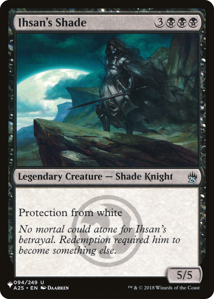Ihsan's Shade [The List] | Fandemonia Ltd