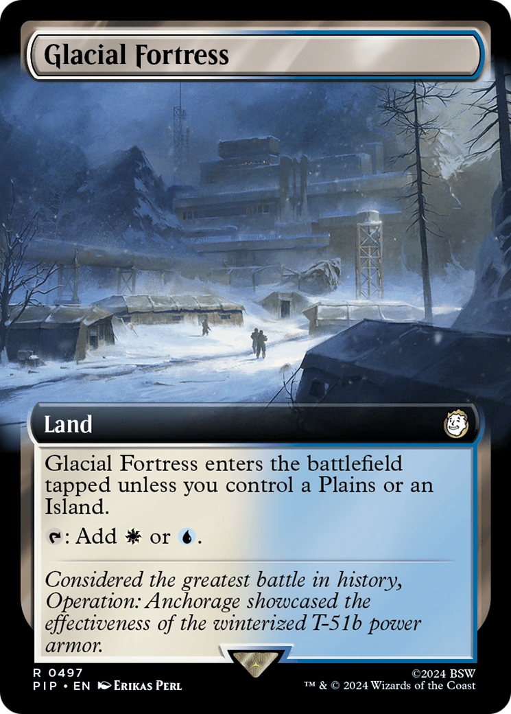 Glacial Fortress (Extended Art) [Fallout] | Fandemonia Ltd