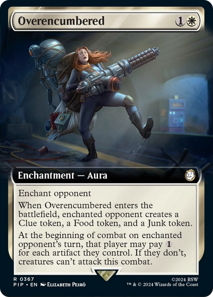 Overencumbered (Extended Art) [Fallout] | Fandemonia Ltd