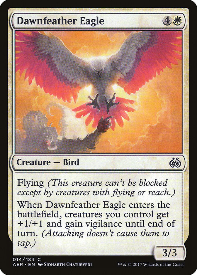 Dawnfeather Eagle (Intro Pack) [Aether Revolt Promos] | Fandemonia Ltd