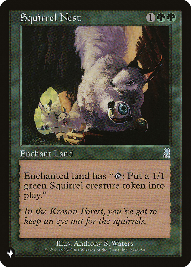 Squirrel Nest [The List] | Fandemonia Ltd