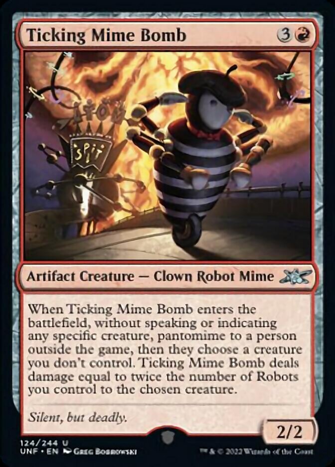 Ticking Mime Bomb [Unfinity] | Fandemonia Ltd