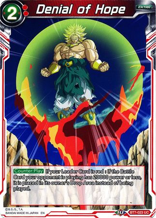 Denial of Hope (BT7-023) [Assault of the Saiyans] | Fandemonia Ltd