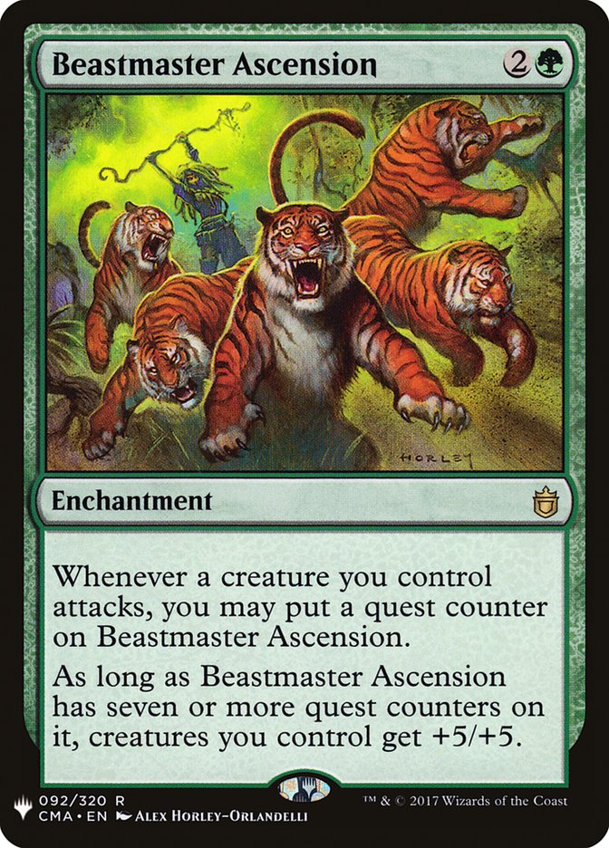Beastmaster Ascension [Mystery Booster] | Fandemonia Ltd