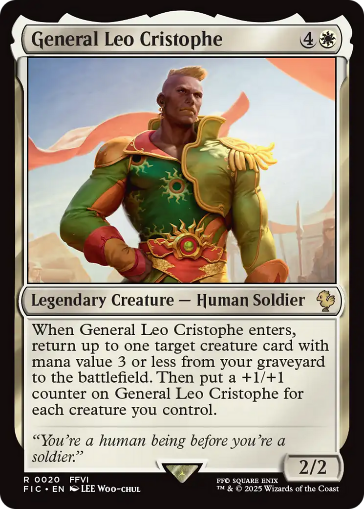 General Leo Cristophe [FINAL FANTASY Commander] | Fandemonia Ltd