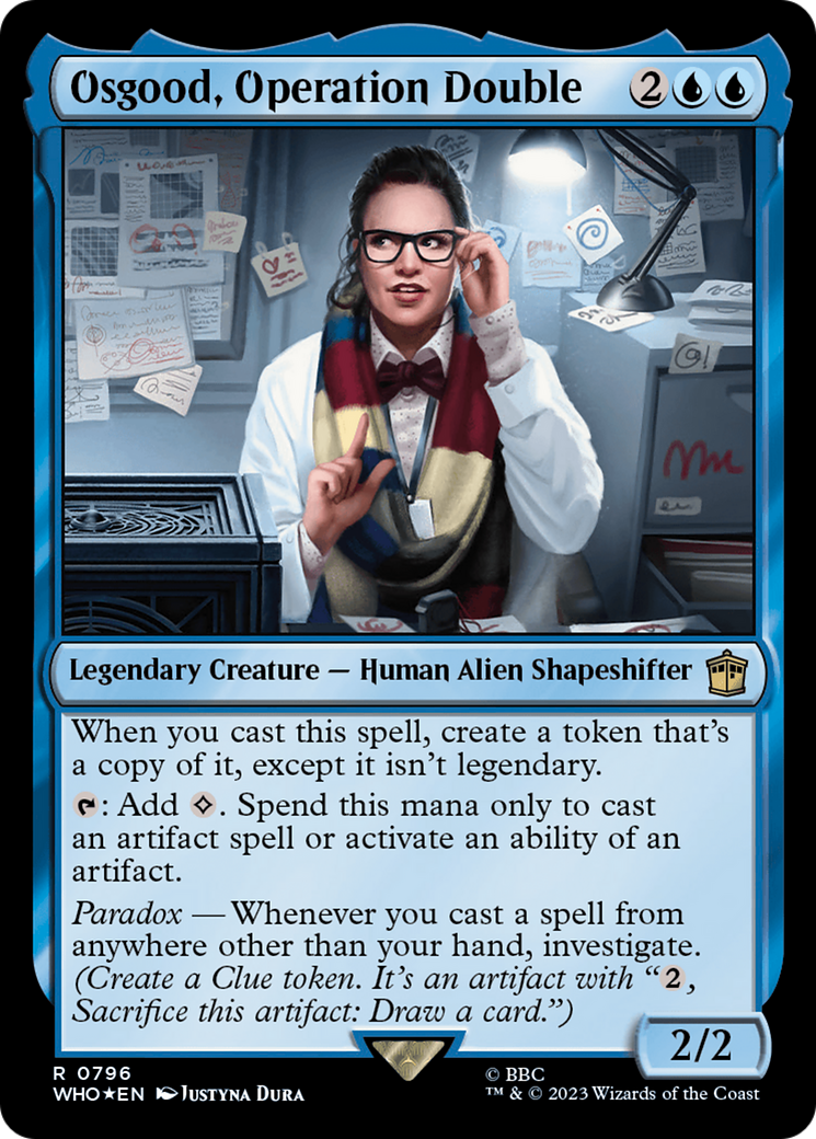 Osgood, Operation Double (Surge Foil) [Doctor Who] | Fandemonia Ltd